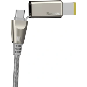 Buy Baseus Flash Series Fast Charging Data Cable with Square Lenovo Head Type-C to C+DC 100W 2m Grey - BSU1895GRY - {ean13} - Home Screen Store Europe