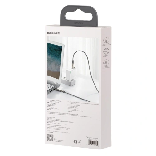 Buy Baseus Flash Series Fast Charging Data Cable with Square Lenovo Head Type-C to C+DC 100W 2m Grey - BSU1895GRY - {ean13} - Home Screen Store Europe