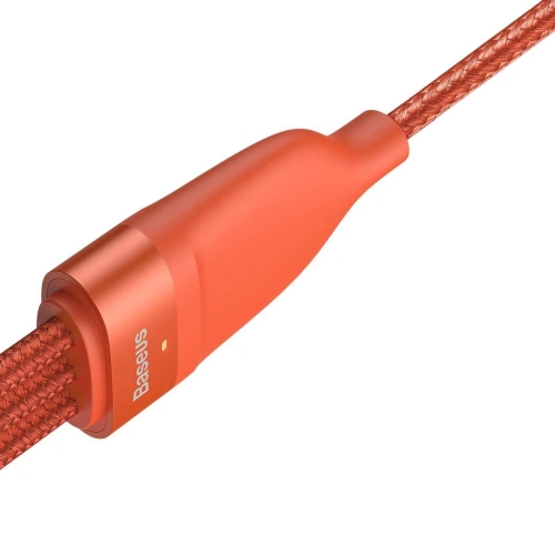 Kup Kabel USB 3w1 Baseus Flash Series, USB-C + micro USB + Lightning, 40W, 5A, 1.2m (pomarańczowy) - BSU1896ORG - {ean13} - Sklep Home Screen