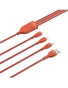 Kup Baseus 1.2m USB 3-in-1 Kabel Flash Series, USB-C + micro USB + Lightning, 40W, 5A, (orange) - BSU1896ORG - {ean13} - Sklep Home Screen