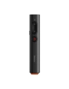 Baseus Multifunktions-Fernbedienung Orange Dot für Präsentationen, mit Laserpointer, ohne Batterien (schwarz)