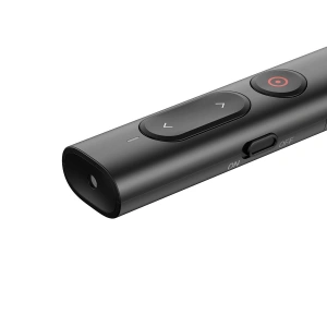 Kup Baseus Multifunktions-Fernbedienung Orange Dot für Präsentationen, mit Laserpointer, ohne Batterien (schwarz) - BSU1898BLK - {ean13} - Sklep Home Screen