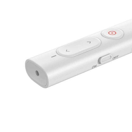 Kup Baseus Multifunktions-Fernbedienung Orange Dot für Präsentationen, mit Laserpointer, ohne Batterien (weiß) - BSU1899WHT - {ean13} - Sklep Home Screen