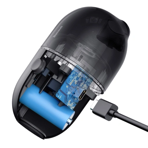 Kup Aspirator mini wireless de birou Baseus Capsule C2, 1000Pa (negru) - BSU1900BLK - {ean13} - Sklep Home Screen