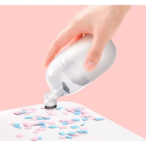 Kup Bezprzewodowy mini odkurzacz biurkowy Baseus Capsule C2, 1000Pa (biały) - BSU1901WHT - {ean13} - Sklep Home Screen