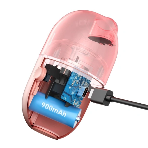 Kup Baseus Kabelloser Mini-Tischstaubsauger Capsule C2, 1000Pa (rosa) - BSU1902PNK - {ean13} - Sklep Home Screen