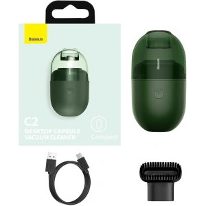 Buy Baseus C2 Desktop Capsule Vacuum Cleaner Green - BSU1903GRN - {ean13} - Home Screen Store Europe