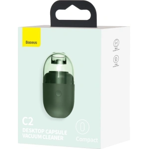 Buy Baseus C2 Desktop Capsule Vacuum Cleaner Green - BSU1903GRN - {ean13} - Home Screen Store Europe