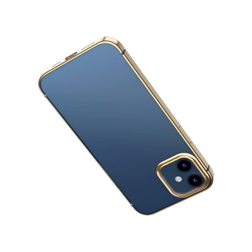 Kup Baseus Apple Transparente Tasche Shining Case iPhone 12/12 Pro (Gold) - BSU1906GLD - {ean13} - Sklep Home Screen