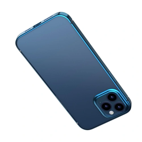Kup Etui transparent Baseus Shining Case Apple iPhone 12/12 Pro (albastru) - BSU1907BLU - {ean13} - Sklep Home Screen