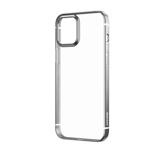 Kup Etui transparent Baseus Shining Case Apple iPhone 12/12 Pro (argintiu) - BSU1909SLV - {ean13} - Sklep Home Screen