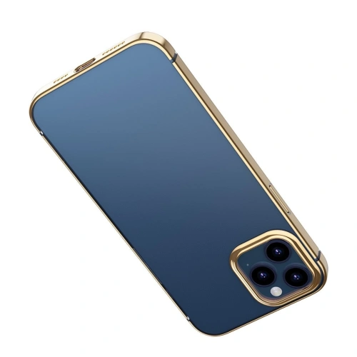 Kup Etui transparent Baseus Shining Case Apple iPhone 12/12 Pro (auriu) - BSU1910GLD - {ean13} - Sklep Home Screen