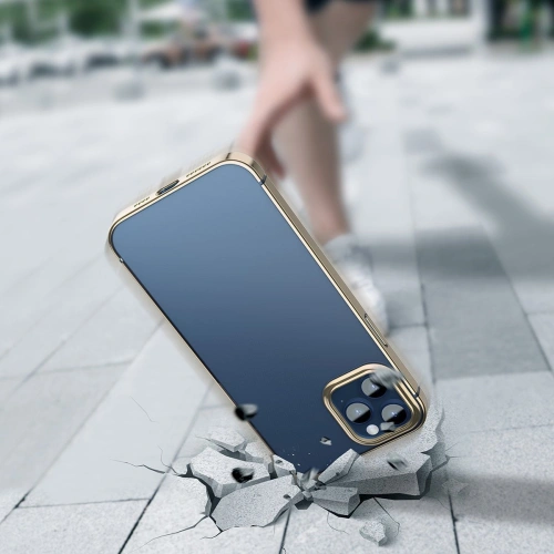 Kup Baseus Apple Transparente Tasche Shining Case iPhone 12/12 Pro (Gold) - BSU1910GLD - {ean13} - Sklep Home Screen