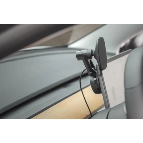 Kup Magnetický držák do auta s bezdrátovým nabíjením Moshi SnapTo Universal Car Mount with Wireless Charging (Black) - MOSH128BLK - {ean13} - Sklep Home Screen