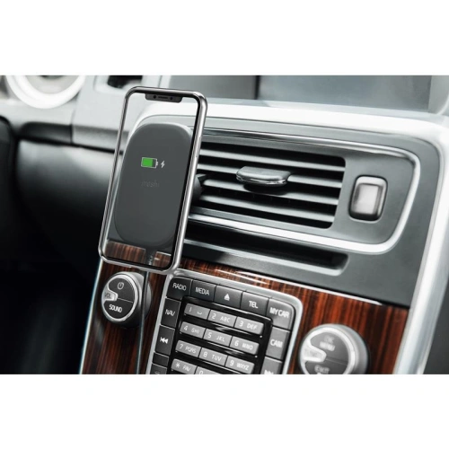 Kup Magnetický držák do auta s bezdrátovým nabíjením Moshi SnapTo Universal Car Mount with Wireless Charging (Black) - MOSH128BLK - {ean13} - Sklep Home Screen