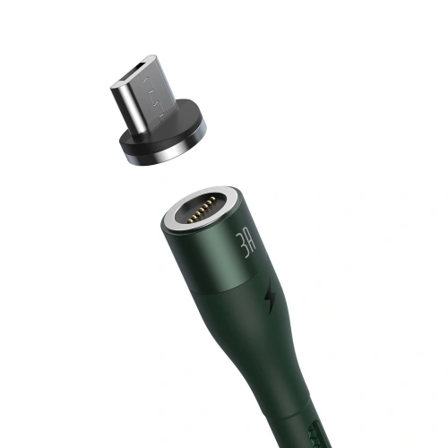 Kup Kabel magnetyczny USB - Micro USB Baseus Zinc 2.1A 1m (zielony) - BSU1911GRN - {ean13} - Sklep Home Screen