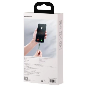 Kabel magnetický USB - Micro USB Baseus Zinc 2.1A 1m (zelený)