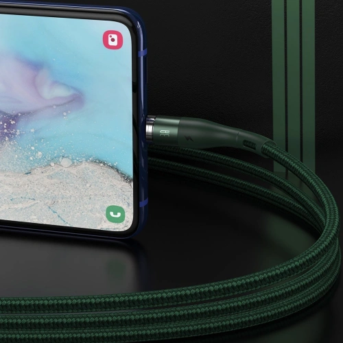 Kup Kabel magnetyczny USB - Micro USB Baseus Zinc 2.1A 1m (zielony) - BSU1911GRN - {ean13} - Sklep Home Screen
