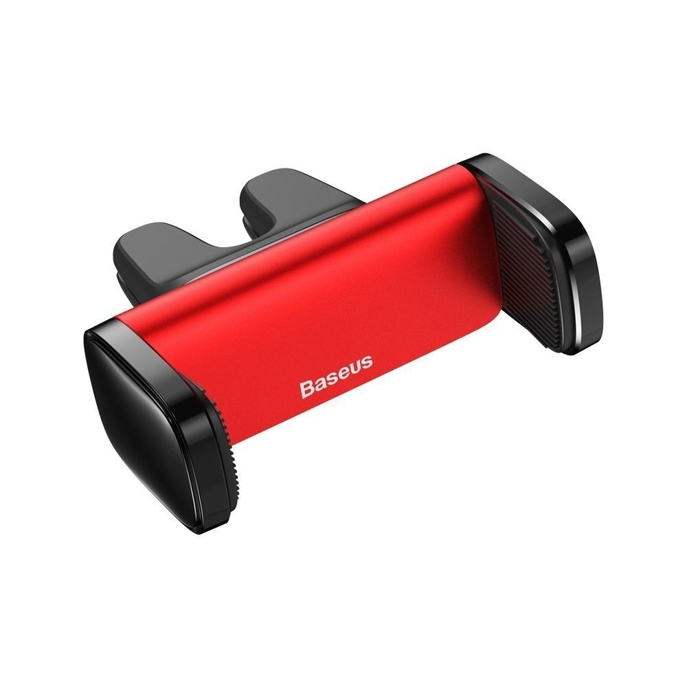 Zaciskowy uchwyt samochodowy do kratki Baseus Steel Cannon (czerwony)