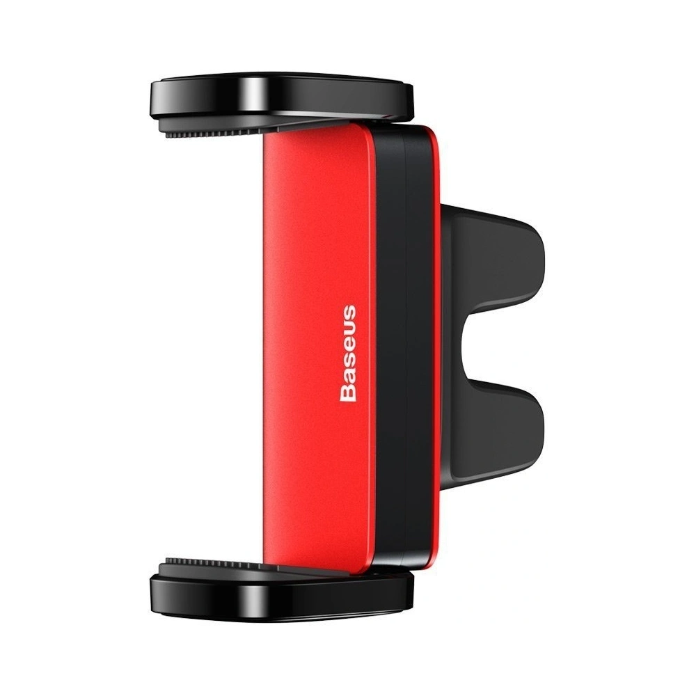 Zaciskowy uchwyt samochodowy do kratki Baseus Steel Cannon (czerwony)