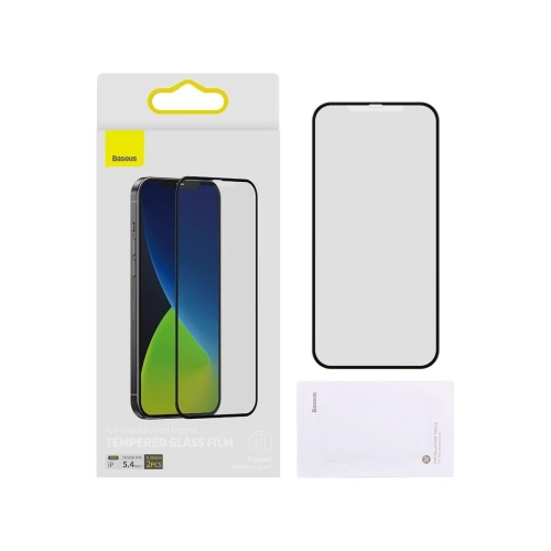 Kup Szkło hartowane z filtrem światła nibieskiego 0.3mm Baseus Apple iPhone 12 mini (2szt.) - BSU1914 - {ean13} - Sklep Home Screen