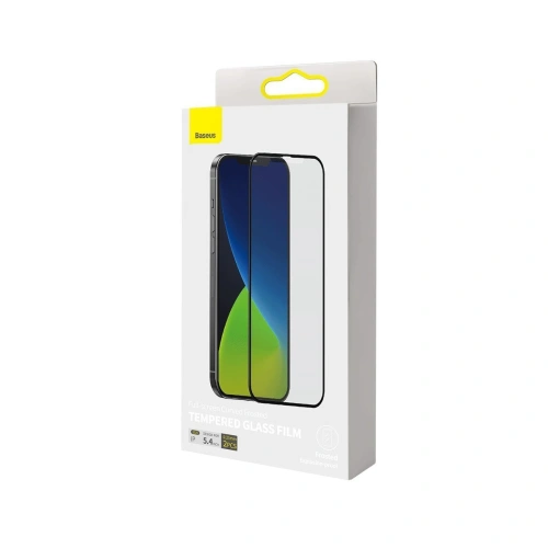 Kup Szkło hartowane z filtrem światła nibieskiego 0.3mm Baseus Apple iPhone 12 mini (2szt.) - BSU1914 - {ean13} - Sklep Home Screen