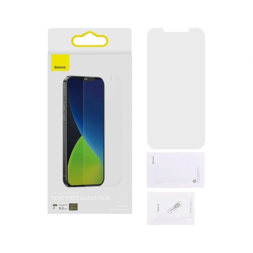 Buy Tempered glass 0.25mm Baseus Apple iPhone 12/12 Pro (2pcs) - BSU1916 - {ean13} - Home Screen Store Europe