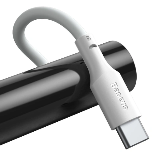 Kup Kabel USB-C Baseus Simple Wisdom, 40W, 5A, 1.5m (alb) 2buc. - BSU1917WHT - {ean13} - Sklep Home Screen