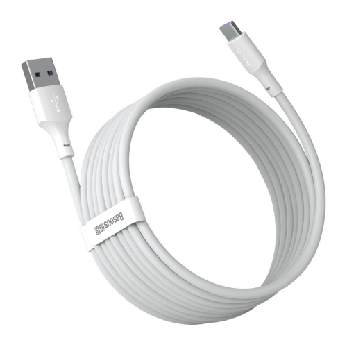 Kup Kabel USB-C Baseus Simple Wisdom, 40W, 5A, 1.5m (alb) 2buc. - BSU1917WHT - {ean13} - Sklep Home Screen