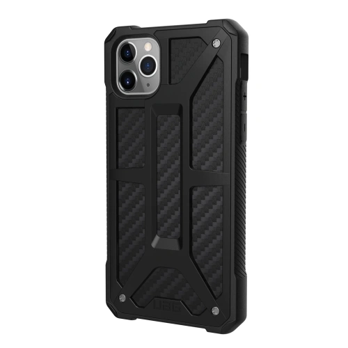 Kup Etui UAG Urban Armor Gear Monarch Apple iPhone 11 Pro Max (fibră de carbon) - UAG349BLK - {ean13} - Sklep Home Screen