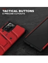 Kup Pancéřové pouzdro Zizo Bolt Cover Samsung Galaxy Note 20 Ultra + stojánek a držák na pásek (Červená/Černá) - ZIZ058REDBLK - {ean13} - Sklep Home Screen