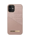 Etui iDeal of Sweden Apple iPhone 12 mini (Rózsaszín füst krokodil)