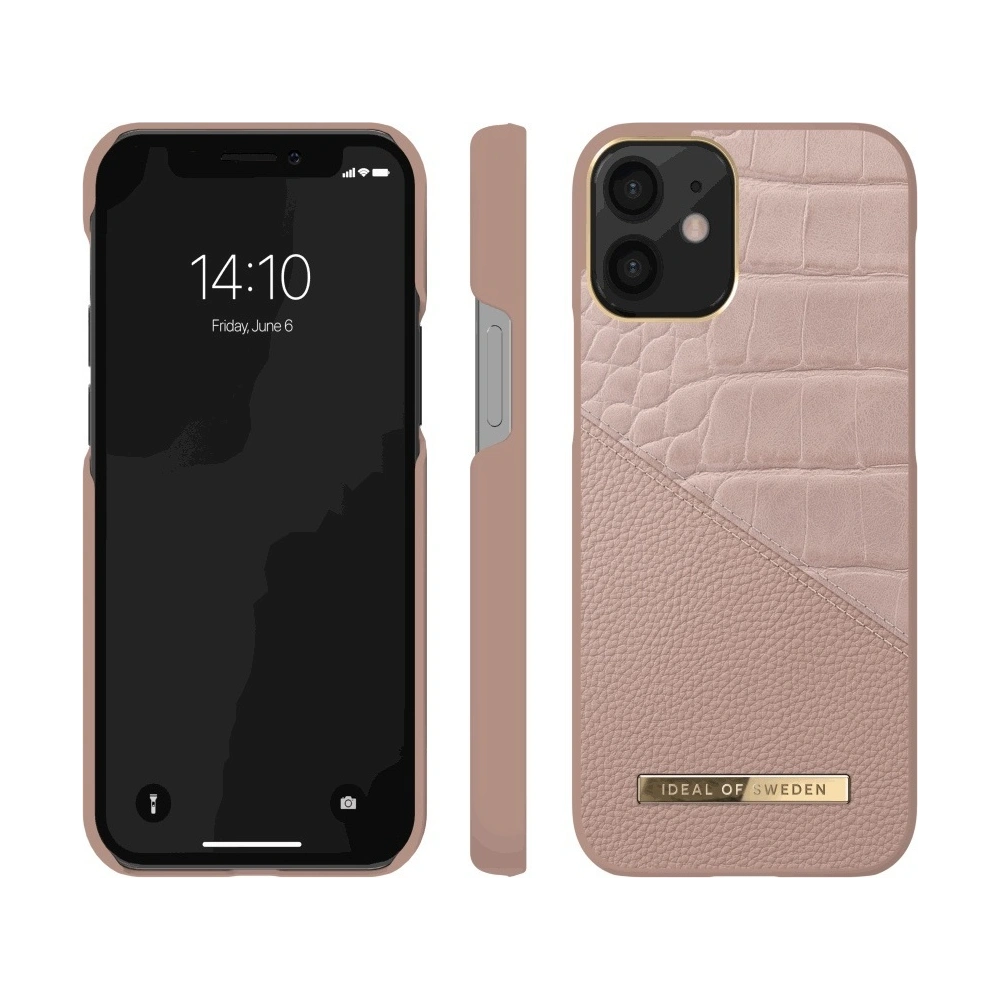 Etui iDeal of Sweden Apple iPhone 12 mini (Rose Smoke Croco)
