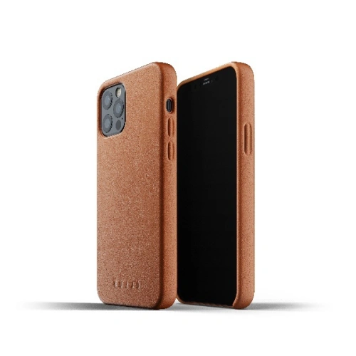 Kup Etui Mujjo Full Leather Case Apple iPhone 12/12 Pro (căprui) - MUJ036BR - {ean13} - Sklep Home Screen
