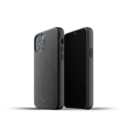 Kup Etui Mujjo Full Leather Case Apple iPhone 12/12 Pro (czarne) - MUJ037BLK - {ean13} - Sklep Home Screen
