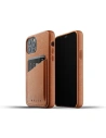Etui Mujjo Full Leather Wallet Case Apple iPhone 12/12 Pro (brązowe)