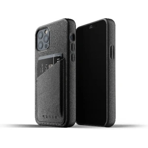 Kup Etui Mujjo Full Leather Wallet Case Apple iPhone 12/12 Pro (czarne) - MUJ041BLK - {ean13} - Sklep Home Screen