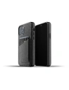 Kup Etui Mujjo Full Leather Wallet Case Apple iPhone 12/12 Pro (czarne) - MUJ041BLK - {ean13} - Sklep Home Screen