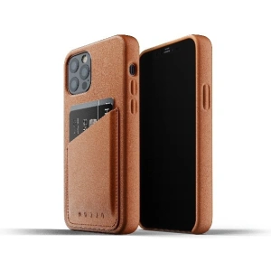 Kup Etui Mujjo Full Leather Wallet Case Apple iPhone 12 Pro Max (brązowe) - MUJ047BR - {ean13} - Sklep Home Screen