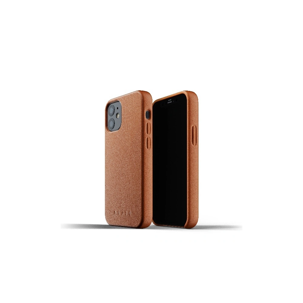 Etui Mujjo Full Leather Case Apple iPhone 12 mini (brązowe)