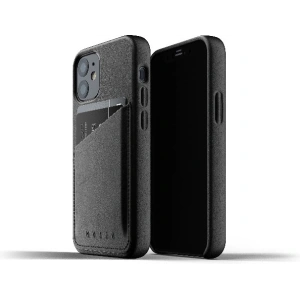 Kup Etui Mujjo Full Leather Wallet Case Apple iPhone 12 mini (czarne) - MUJ054BLK - {ean13} - Sklep Home Screen