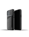 Etui Mujjo Full Leather Wallet Case Apple iPhone 12 mini (czarne)