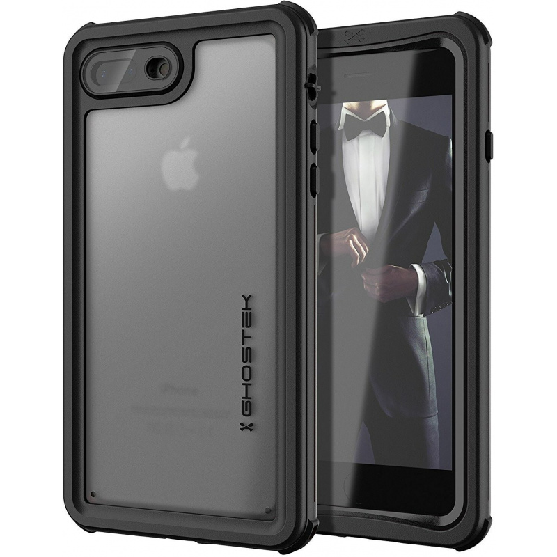 Buy Waterproof Case Ghostek Nautical iPhone 8/7 Plus Black - 643217501641 - GHO074BLK - Homescreen.pl