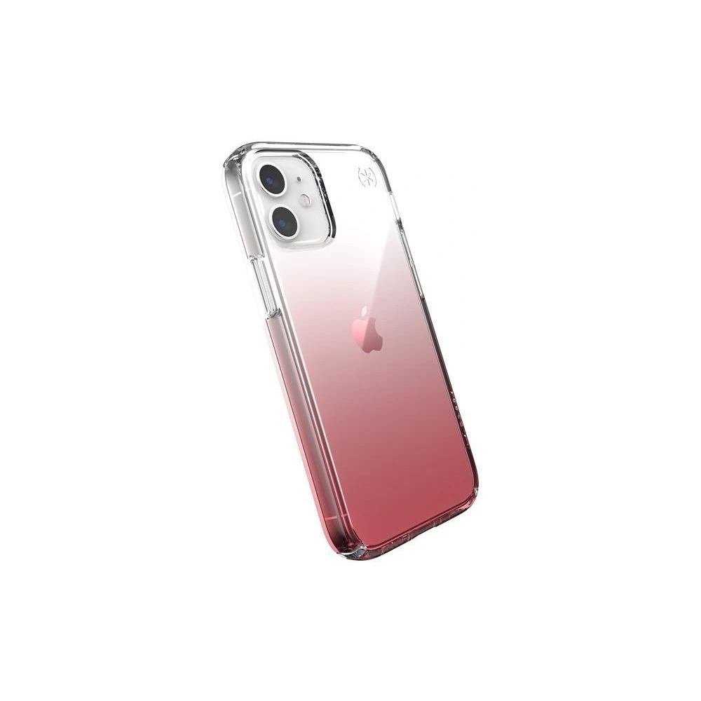 Etui Speck Presidio Perfect-Clear Ombre Apple iPhone 12 mini z powłoką MICROBAN (Clear/ Vintage Rose)