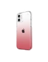 Etui Speck Presidio Perfect-Clear Ombre Apple iPhone 12/12 Pro MICROBAN bevonattal (Átlátszó/ Vintage Rózsaszín)
