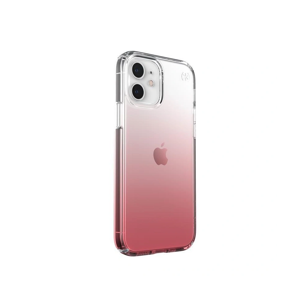 Etui Speck Presidio Perfect-Clear Ombre Apple iPhone 12/12 Pro z powłoką MICROBAN (Clear/ Vintage Rose)