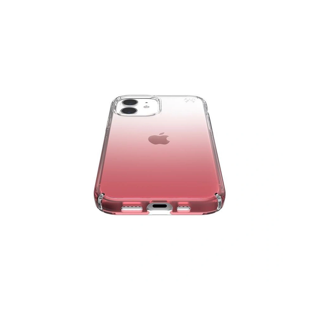 Etui Speck Presidio Perfect-Clear Ombre Apple iPhone 12/12 Pro z powłoką MICROBAN (Clear/ Vintage Rose)