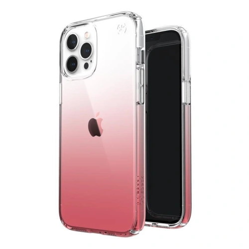 Kup Speck Apple Tasche Presidio Perfect-Clear Ombre iPhone 12 Pro Max mit MICROBAN-Beschichtung (Klar/ Vintage Rose) - SPK204CLRS - {ean13} - Sklep Home Screen