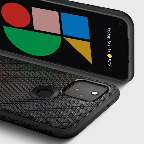Buy Spigen Liquid Air Google Pixel 5 Matte Black - SPN1352BLK - {ean13} - Home Screen Store Europe
