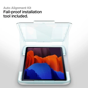 Kup Szkło hartowane Spigen GLAS.tR ez Fit Samsung Galaxy Tab S7+ Plus/S8 + Plus 12.4 - SPN1354 - {ean13} - Sklep Home Screen